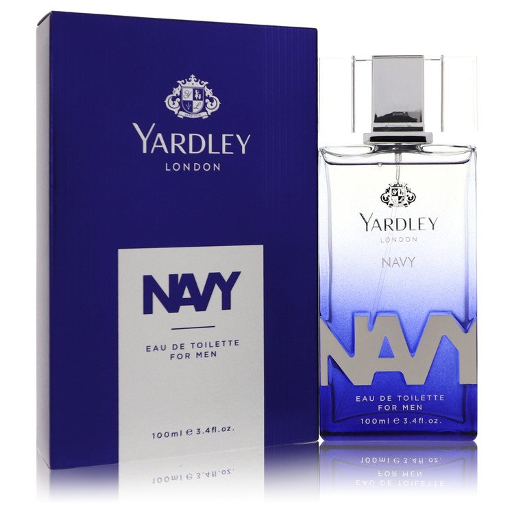 Yardley Navy par Yardley London Eau de Toilette Spray 3,4 oz pour hommes