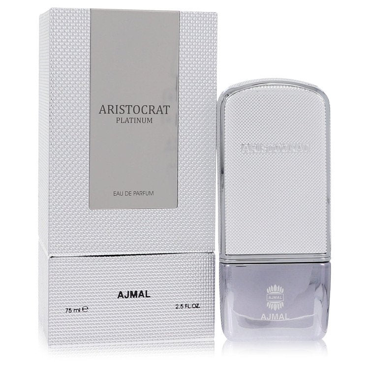 Ajmal Aristocrat Platinum by Ajmal Eau De Parfum Spray 2,5 oz pentru bărbați