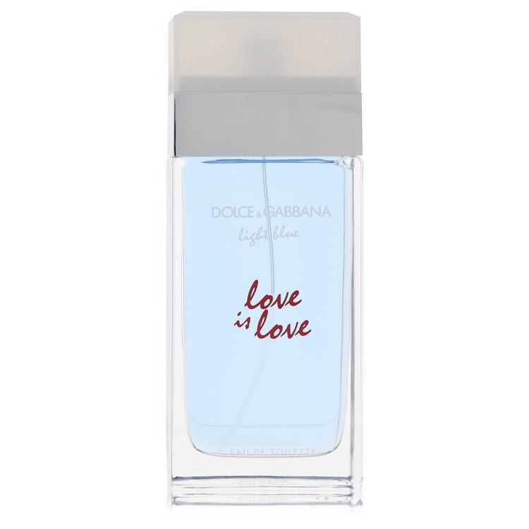 Jasnoniebieski Love Is Love by Dolce & Gabbana Woda toaletowa w sprayu (Tester) 3,3 uncji dla kobiet