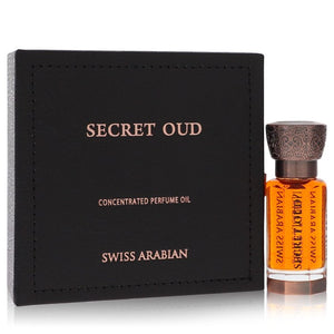 Swiss Arabian Secret Oud von Swiss Arabian Konzentriertes Parfümöl (Unisex), 0,4 oz für Männer