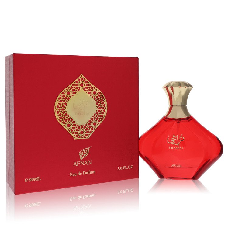 Afnan Turathi Red von Afnan Eau De Parfum Spray 3 oz für Frauen