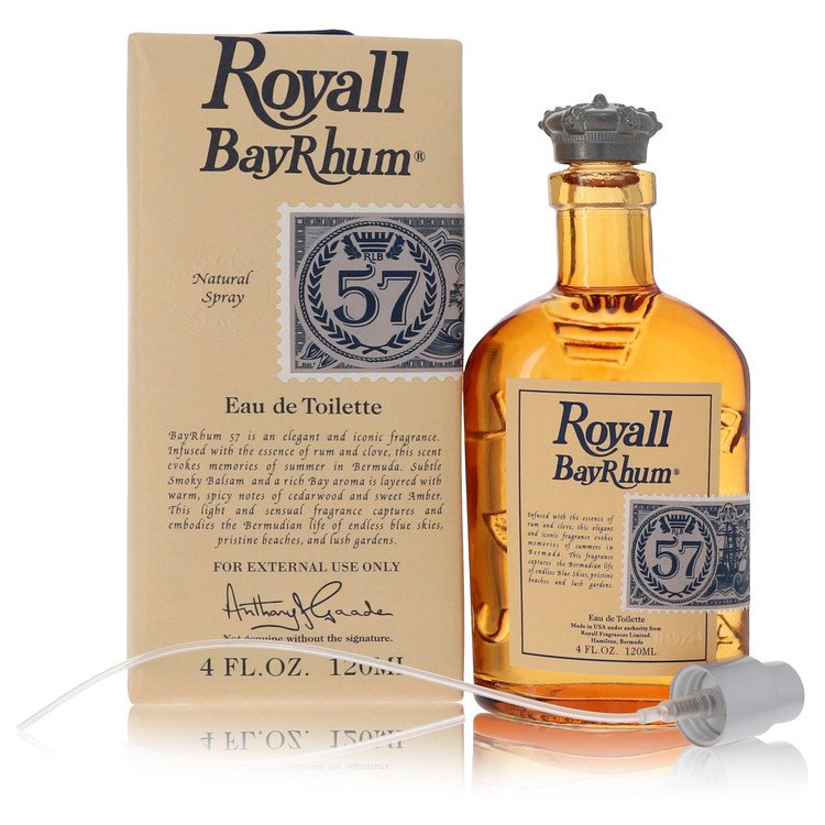 Royall Bay Rhum 57 de Royall Fragrances Eau De Toilette Spray 4 oz para hombres