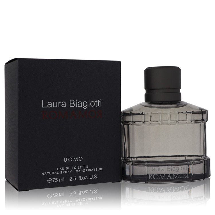 Romamor Uomo de Laura Biagiotti Eau De Toilette Spray 2.5 oz para hombres