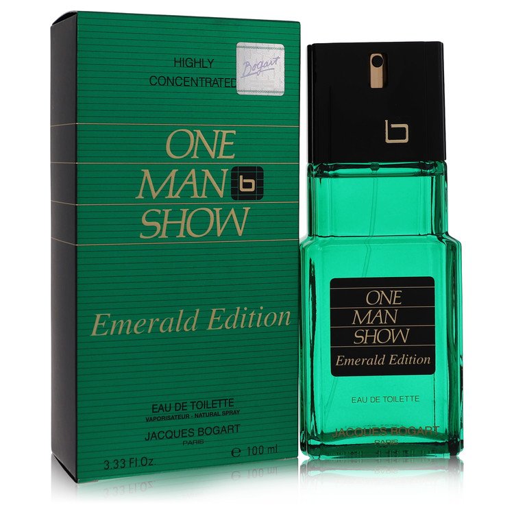 One Man Show Emerald by Jacques Bogart Eau De Toilette Spray 3.4 oz para homens
