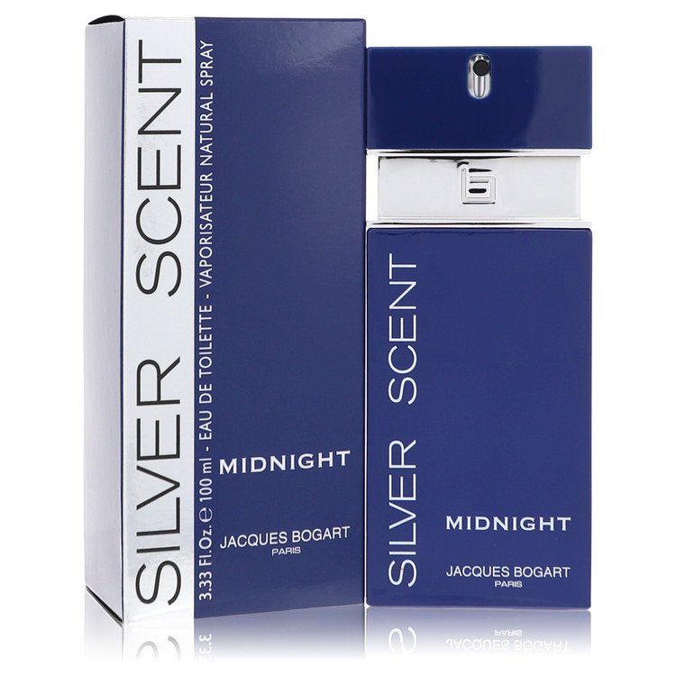 Silver Scent Midnight von Jacques Bogart Eau de Toilette Spray 3,4 oz für Männer