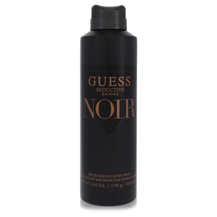 Guess Seductive Homme Noir von Guess Body Spray 6 oz für Männer