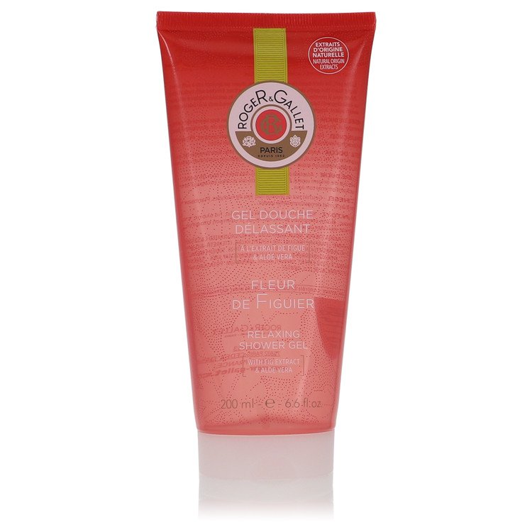 Gel Douche Relaxant Roger & Gallet Fleur De Figuier 6,6 oz pour Femmes
