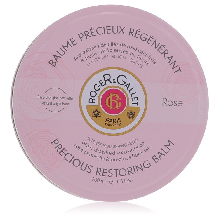 Bálsamo corporal perfumado de rosa Roger And Gallet 6.6 Oz para mujer