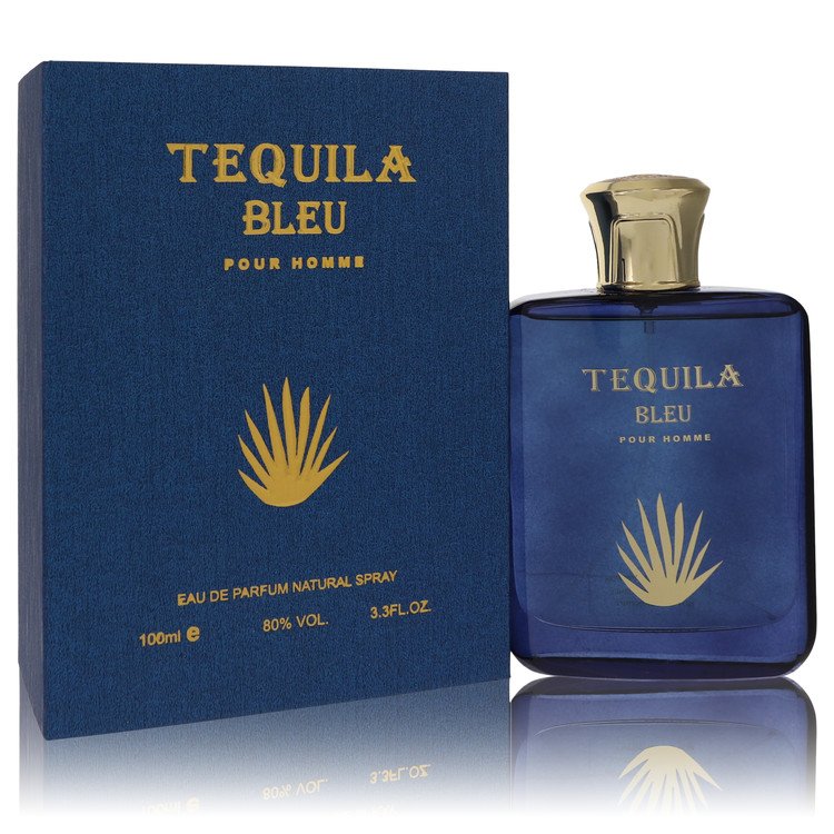 Tequila Pour Homme Bleu de la Tequila Perfumes Eau De Parfum Spray 3.3 oz pentru bărbați