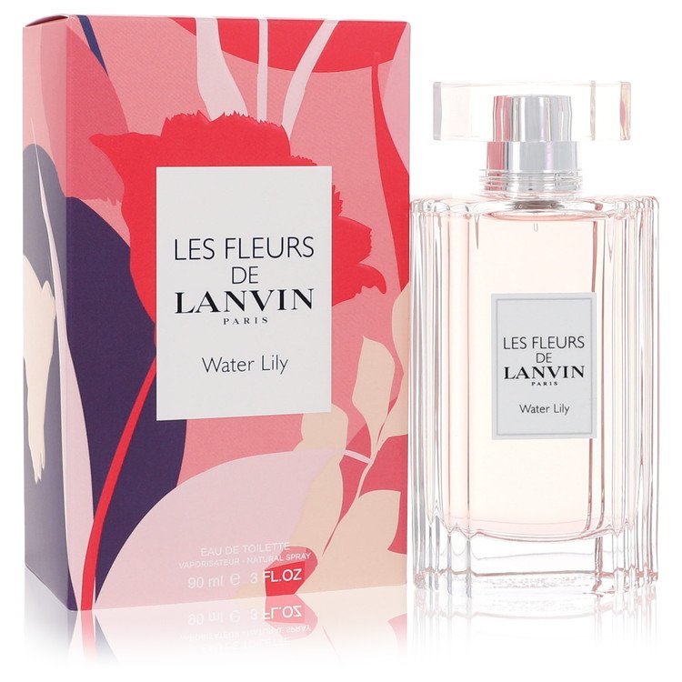 Les Fleurs De Lanvin Water Lily de Lanvin Eau De Toilette Spray 3 oz pentru femei