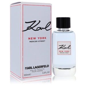 Karl New York Mercer Street de Karl Lagerfeld Eau De Toilette Spray 3.3 oz para hombres