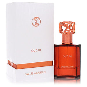 Swiss Arabian Oud 01 от Swiss Arabian Eau De Parfum Spray (унисекс) 1,7 унции для мужчин