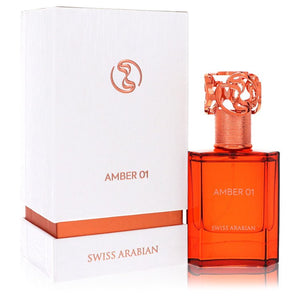 Swiss Arabian Amber 01 от Swiss Arabian Eau De Parfum Spray 1,7 унции для мужчин