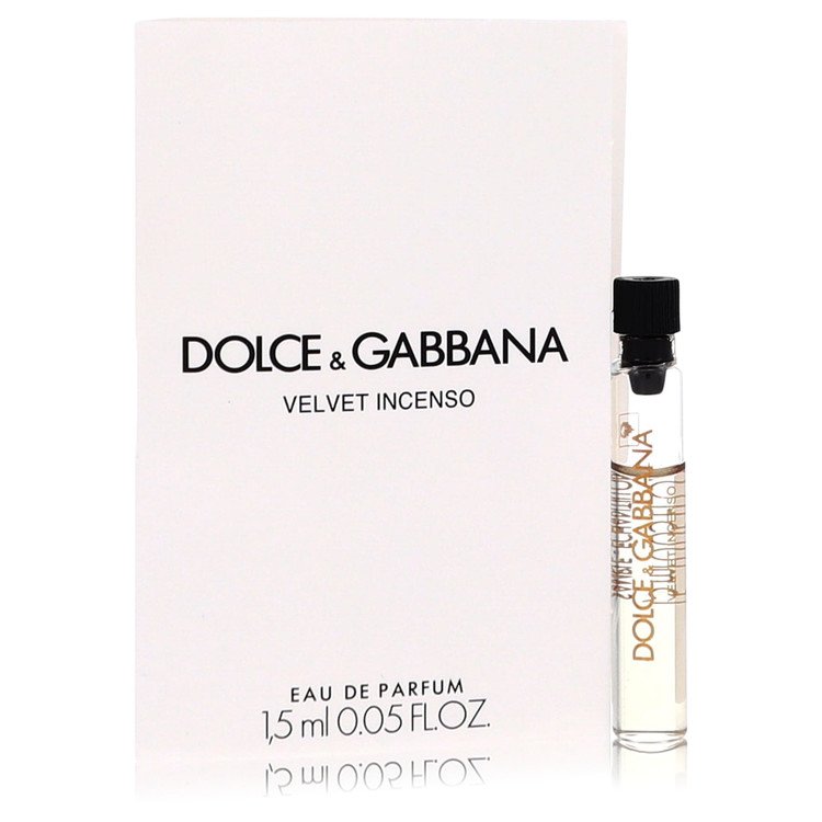 Dolce & Gabbana Velvet Incenso by Dolce & Gabbana Vial (probă) 0,05 oz pentru femei