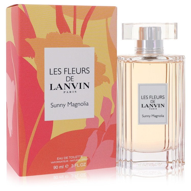 Les Fleurs De Lanvin Sunny Magnolia von Lanvin Eau de Toilette Spray 3 oz für Frauen