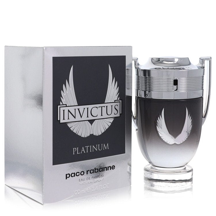 Invictus Platinum de Paco Rabanne Eau De Parfum Spray oz pour hommes
