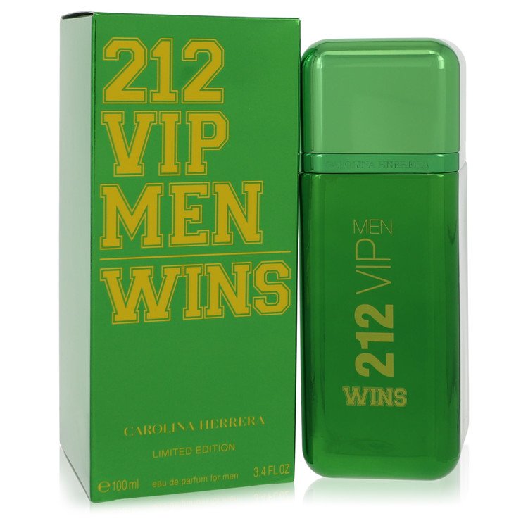 212 Vip Wins de Carolina Herrera Eau De Parfum Spray (Edición limitada) 3.4 oz para hombres