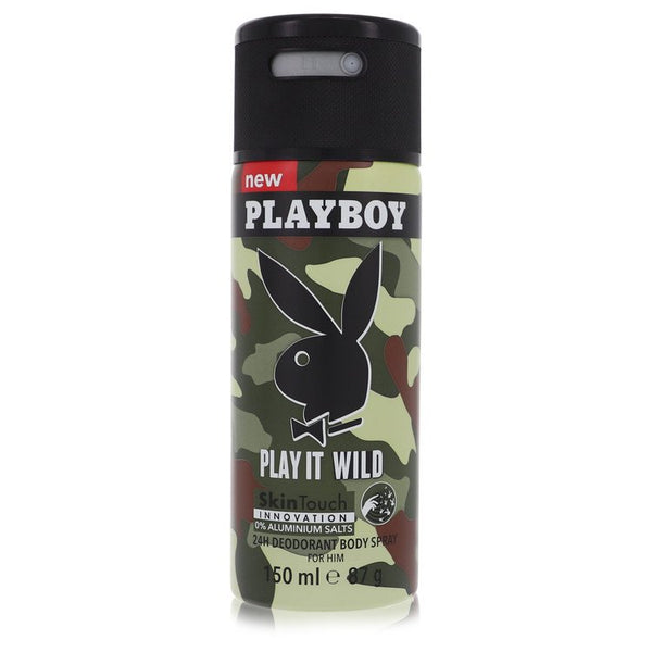 Playboy Play It Wild by Playboy Deodorant Spray 5 oz for Men - Article product