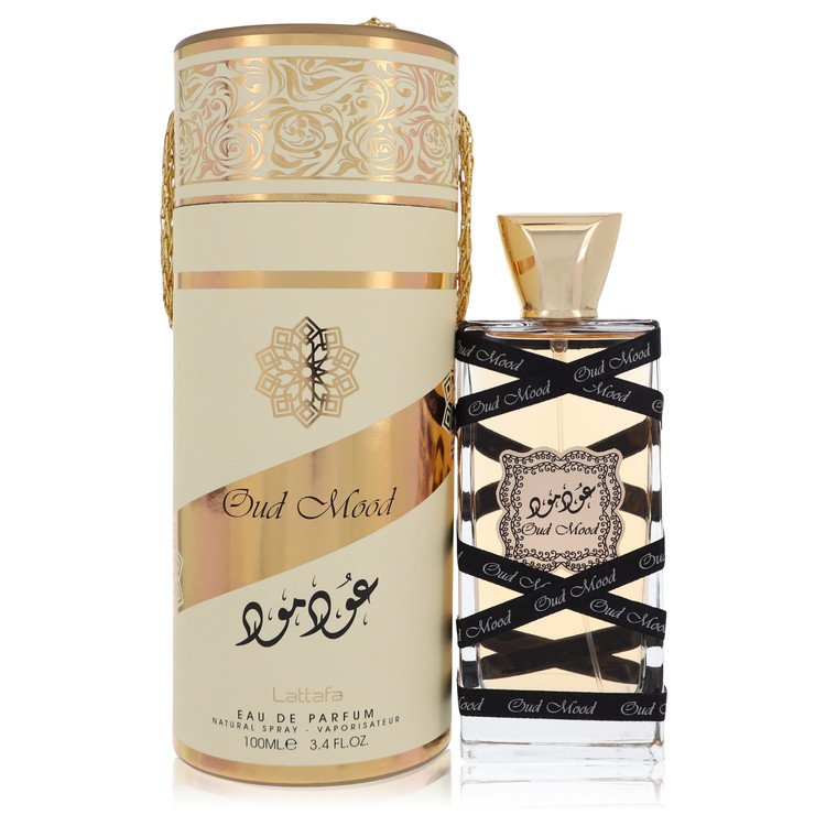 Lattafa Oud Mood by Lattafa Eau De Parfum Spray 3,4 oz pentru femei