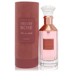 Woda perfumowana w sprayu Lattafa Velvet Rose marki Lattafa (unisex) 3,4 uncji dla kobiet