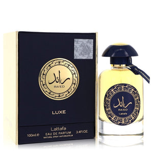 Raed Luxe Gold da Lattafa Eau De Parfum Spray 3,4 onças para mulheres