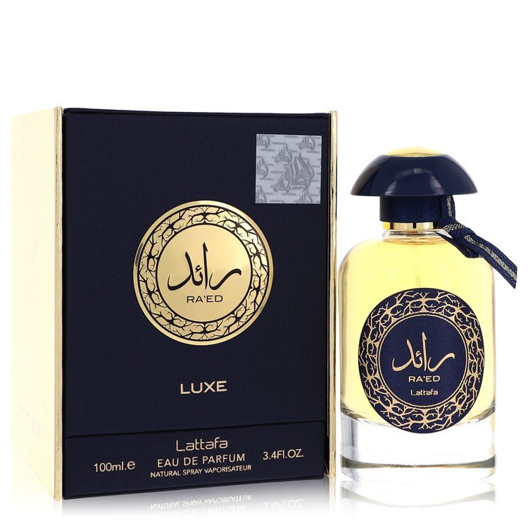 Raed Luxe Gold da Lattafa Eau De Parfum Spray 3,4 onças para mulheres