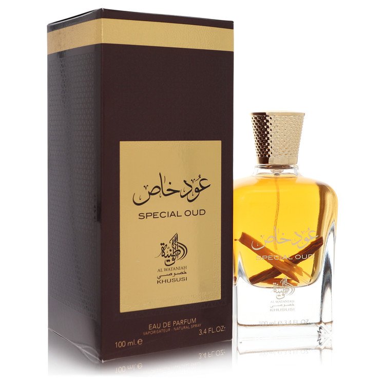 Al Wataniah Special Oud Eau De Parfum Spray Unissex 3.4 Oz para Homens
