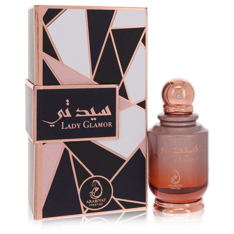 Lady Glamor by Arabiyat Prestige Eau De Parfum Spray 3.4 oz para Mulher