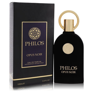 Philos Opus Noir de Maison Alhambra Eau De Parfum Spray 3.4 oz para hombres