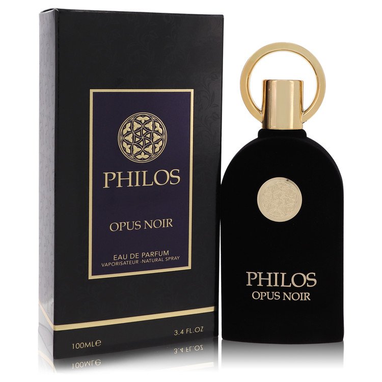 Philos Opus Noir de Maison Alhambra Eau De Parfum Spray 3.4 oz para hombres