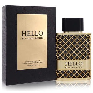 Hallo door Lionel Richie door Lionel Richie Eau De Toilette Spray 3,4 oz voor mannen