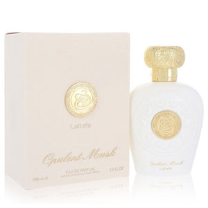 Lattafa Opulent Musk de Lattafa Eau De Parfum Spray 3.4 oz para mujeres