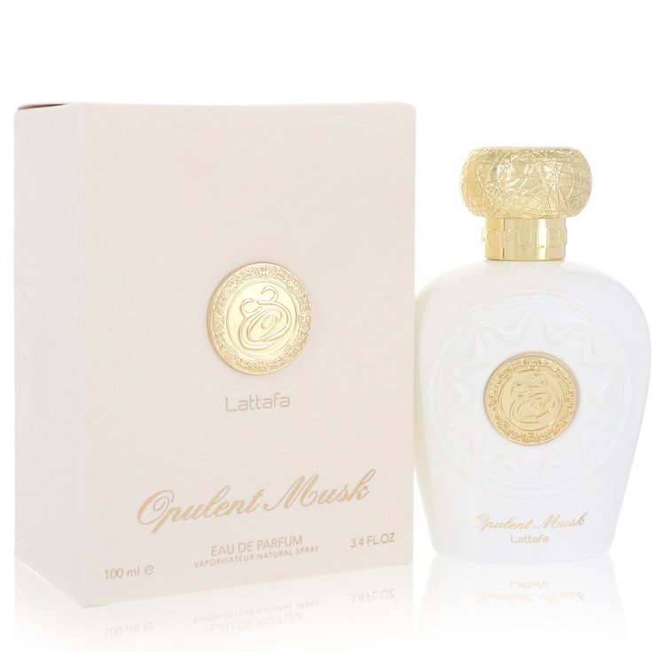 Lattafa Opulent Musk par Lattafa Eau de Parfum Vaporisateur 3,4 oz pour femmes