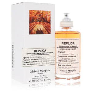 Réplica Autumn Vibes de Maison Margiela Eau De Toilette Spray (Unisex) 3.4 oz para mujer