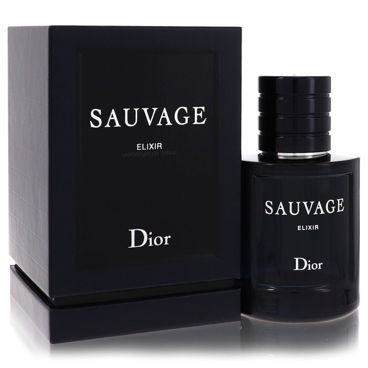 Sauvage Elixir de Christian Dior Eau De Parfum Spray 2 oz pentru bărbați