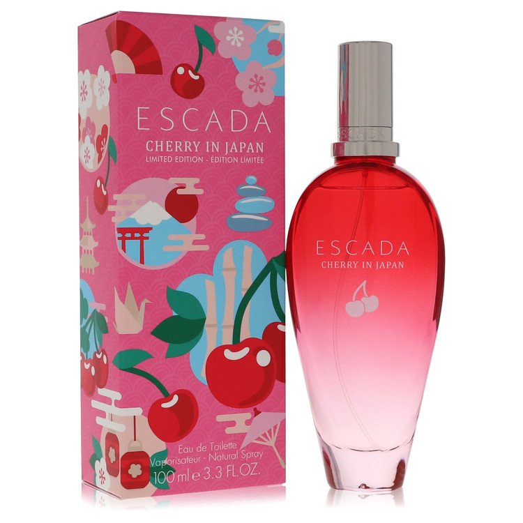 Escada Cherry In Japan Eau de Toilette Spray 3.3 Oz para Mulheres