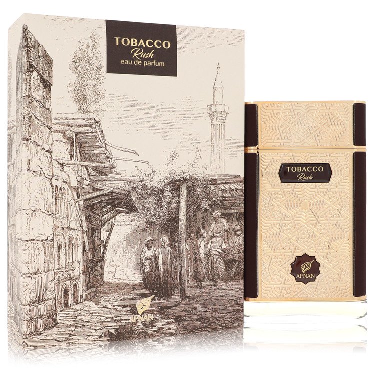 Afnan Tobacco Rush de la Afnan Eau De Parfum Spray 2,7 ​​oz pentru bărbați