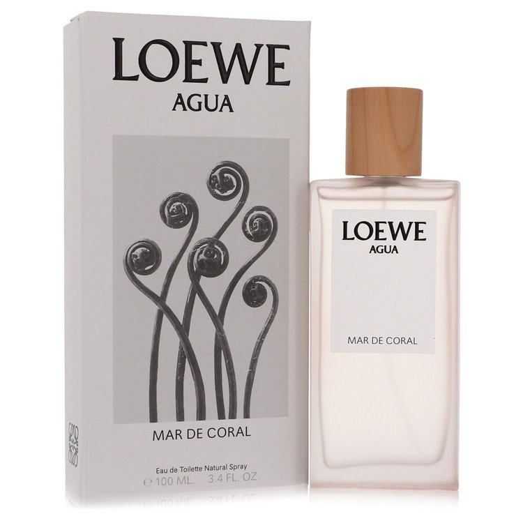 Agua De Loewe Mar De Coral de Loewe Eau De Toilette Spray 3.4 oz para Mujeres