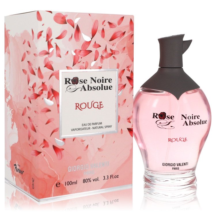 Rose Noire Absolue Rouge de Giorgio Valenti Eau De Parfum Spray 3.3 oz para mujeres