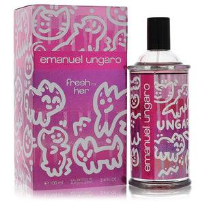 Emanuel Ungaro Fresh For Her de Ungaro Eau De Toilette Spray 3.4 oz para mujeres