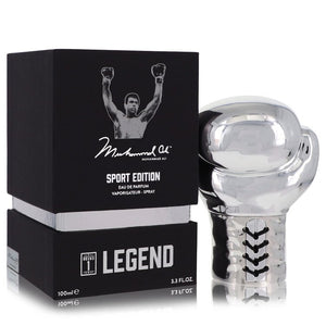 Muhammad Ali Legend Round 1 by Muhammad Ali Eau De Parfum Spray (Sport Edition) 3.3 oz for Men