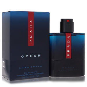 Prada Luna Rossa Ocean de Prada Eau De Toilette Spray 3.4 oz para hombres