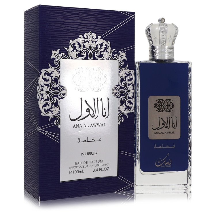 Ana Al Awwal Blue van Nusuk Eau De Parfum Spray 3,4 oz voor mannen