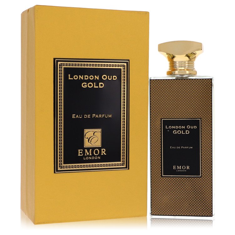 Emor London Oud Gold Eau De Parfum Spray 4.2 Oz For Men
