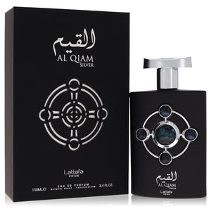 Lattafa Pride Al Qiam Silver de Lattafa Eau De Parfum Spray 3,4 oz pentru bărbați