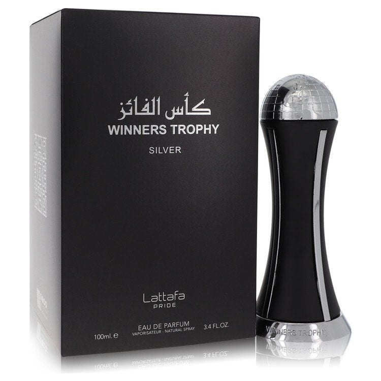 Lattafa Pride Winners Trophy Silver от Lattafa Eau De Parfum Spray 3,4 унции для мужчин