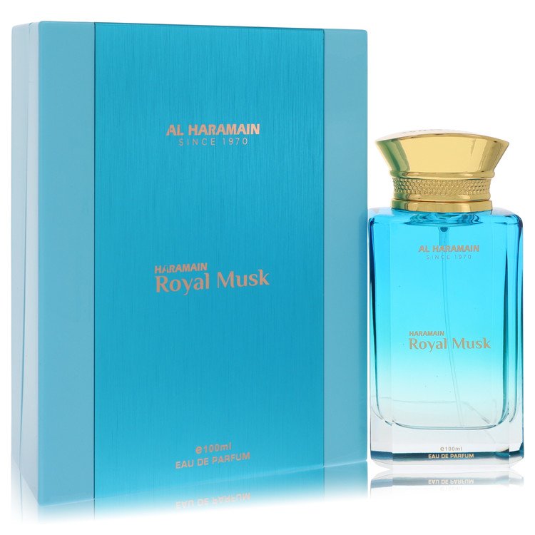 Al Haramain Royal Musk da Al Haramain Eau De Parfum Spray (unissex) 3,3 onças para homens