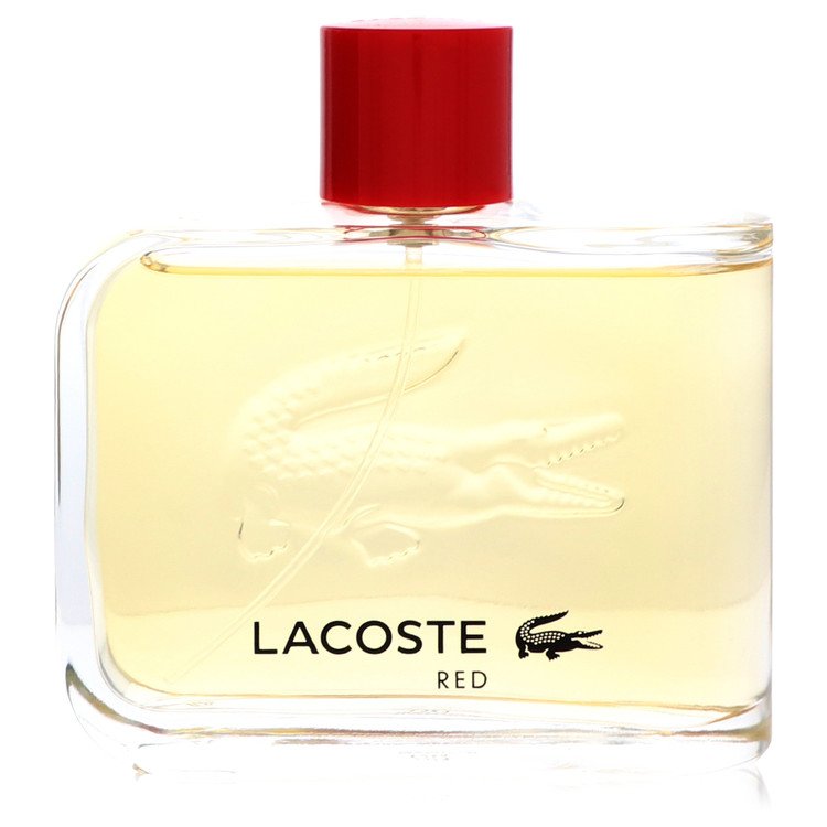 Lacoste Red Style In Play de Lacoste Eau De Toilette Spray (Nuevo embalaje sin caja) 4.2 oz para hombres