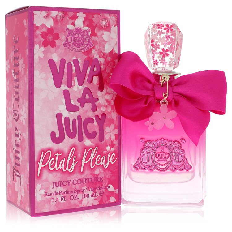 Viva La Juicy Petals Please de la Juicy Couture Eau De Parfum Spray 3.4 oz pentru femei