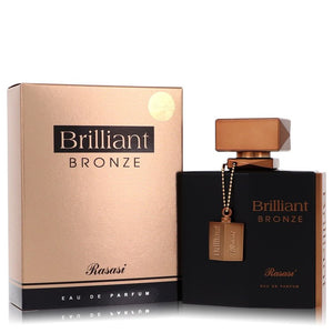 Rasasi Brillant Bronze von Rasasi Eau De Parfum Spray (Unisex) 3,3 oz für Männer